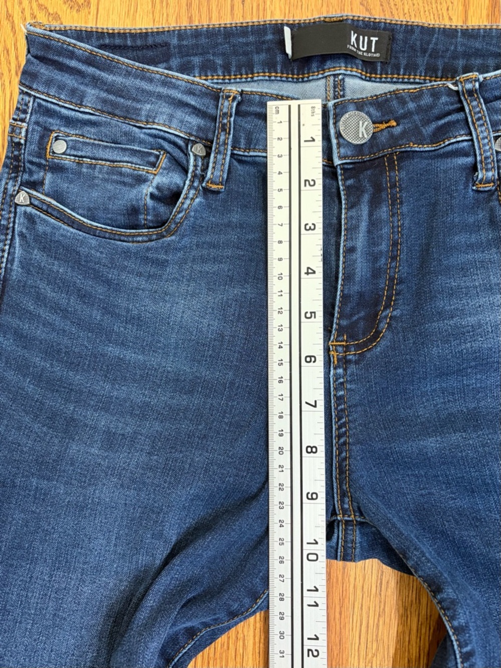 Kut from the Kloth Dark Blue Skinny Jeans - Picture 5 of 9